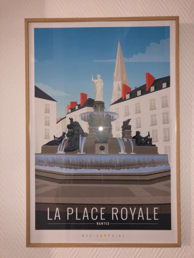 Le Grand Royal, 2 Chambres De Charme, Place Royale Nantes Exterior foto
